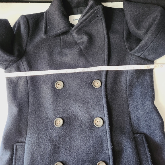 Old Navy Blue Pea Coat - Picture 9 of 13